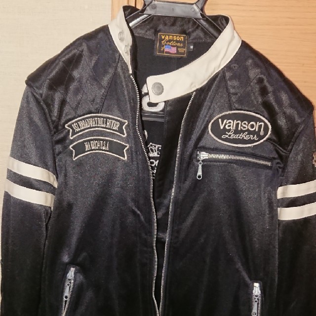 VANSON(バンソン)のVANSON ナイロンライダース メンズのジャケット/アウター(ライダースジャケット)の商品写真