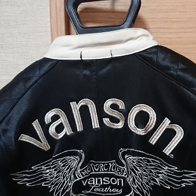 VANSON(バンソン)のVANSON ナイロンライダース メンズのジャケット/アウター(ライダースジャケット)の商品写真