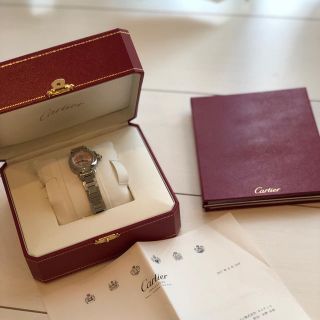 カルティエ(Cartier)の美品 カルティエ ミスパシャ ピンク Cartier (腕時計)