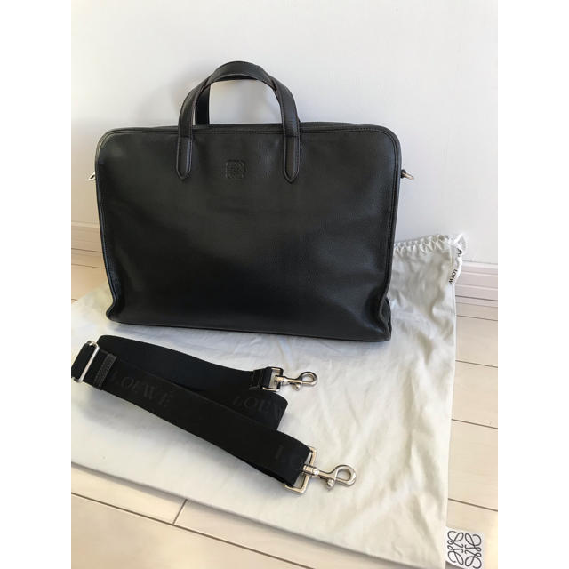 LOEWE - L O E W E✨3ポケットビジネスバッグ黒の通販 by マリリンs