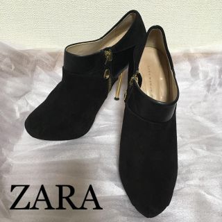 ザラ(ZARA)のZARA ブーティー 本革(ブーティ)