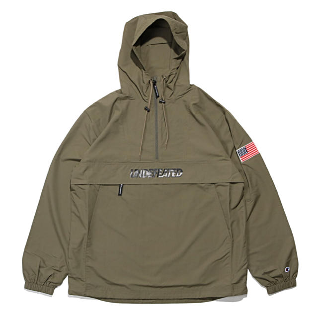 UNDEFEATED(アンディフィーテッド)の人気商品！UNDEFEATED CHAMPION ANORAK メンズのジャケット/アウター(ナイロンジャケット)の商品写真