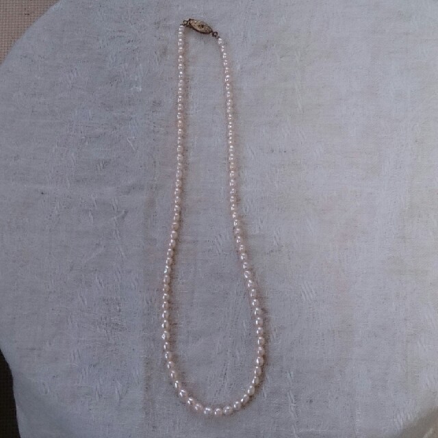アンティーク真珠のネックレス レディースのアクセサリー(ネックレス)の商品写真