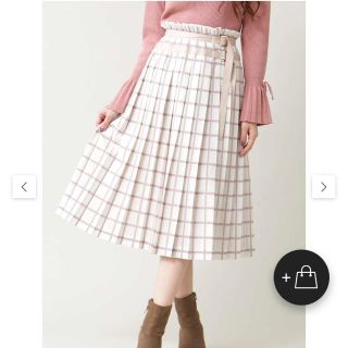 ジルバイジルスチュアート(JILL by JILLSTUART)のJILL by JILLSTUART♡ナイフプリーツミディスカート(ロングスカート)