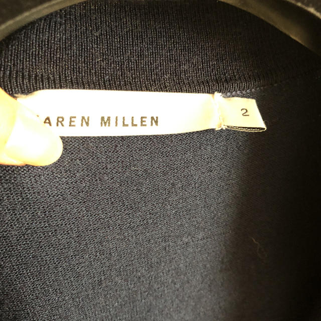 Karen Millen(カレンミレン)のカレンミレン上品紺ニットワンピ レディースのワンピース(ひざ丈ワンピース)の商品写真