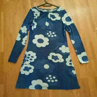 マリメッコ(marimekko)のマリメッコ 長袖 ワンピース(ひざ丈ワンピース)