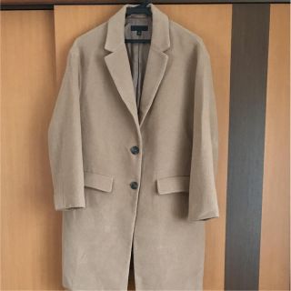 ユニクロ(UNIQLO)のユニクロキャメルウールブレンドコートS(チェスターコート)