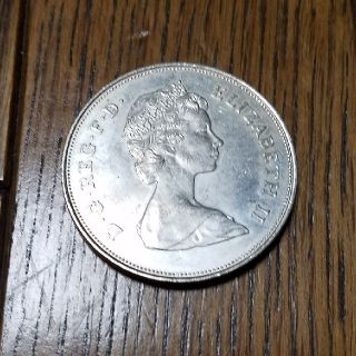 D・G REG・F・D 銀貨 エリザベス 硬貨(貨幣)