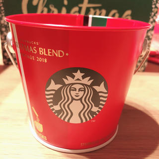 スターバックスコーヒー(Starbucks Coffee)のスターバックス ホリデー バケツ缶のみ(小物入れ)