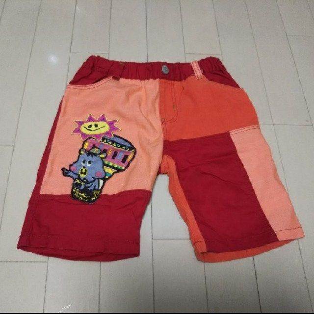 ミキハウストレーナー110cmハーフパンツビッツ120cmダブルb110cm キッズ/ベビー/マタニティのキッズ服男の子用(90cm~)(Tシャツ/カットソー)の商品写真