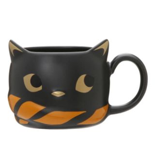 スターバックスコーヒー(Starbucks Coffee)の2018 スタバ ハロウィン 黒猫 マグカップ(マグカップ)