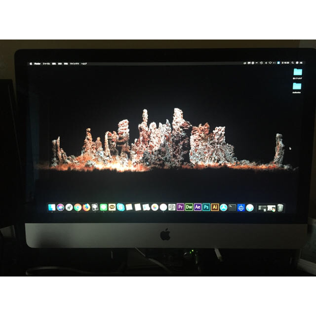 Mac (Apple)(マック)のimac 27inch 5k late2014 i7 スマホ/家電/カメラのPC/タブレット(デスクトップ型PC)の商品写真