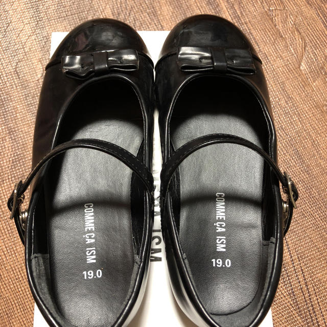 COMME CA ISM(コムサイズム)の１９㎝フォーマルシューズ キッズ/ベビー/マタニティのキッズ靴/シューズ(15cm~)(フォーマルシューズ)の商品写真
