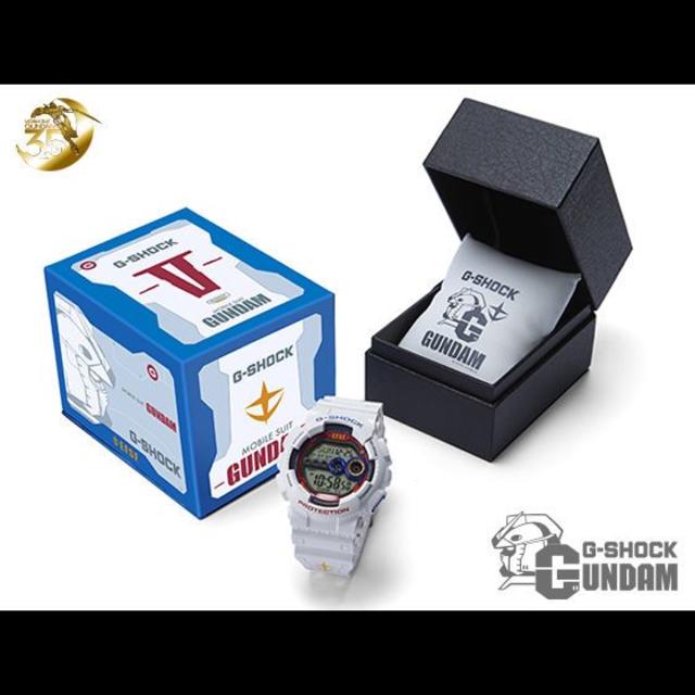 売れ筋商品 CASIO - 機動戦士ガンダム35周年記念限定モデル「G-SHOCK×GUNDAM」 腕時計(デジタル)