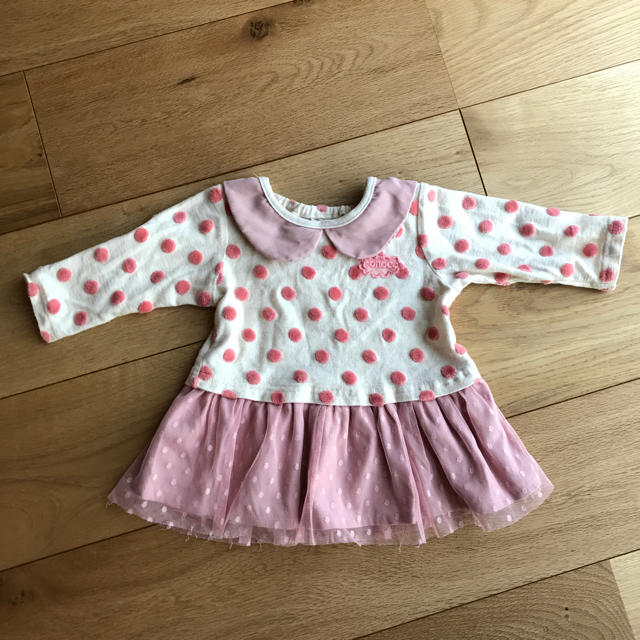 女の子♡70 ロンパース＆ワンピース キッズ/ベビー/マタニティのベビー服(~85cm)(ロンパース)の商品写真