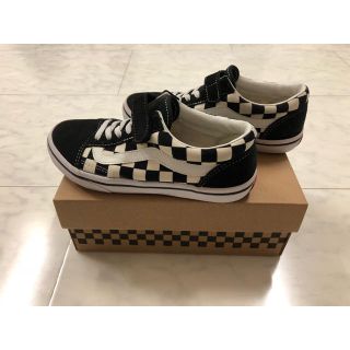 ヴァンズ(VANS)のバンズ オールドスクール チェック チェッカー 21cm(スニーカー)