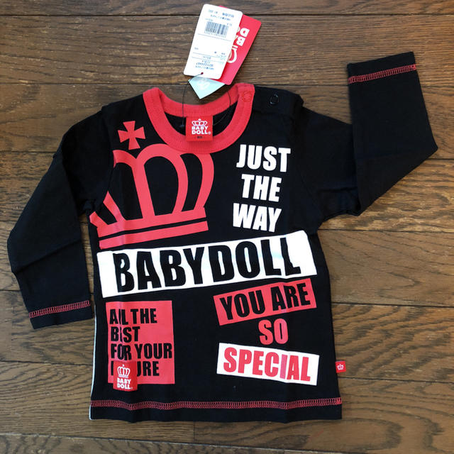 BABYDOLL(ベビードール)のBABY DOLL ロンT(長袖) キッズ/ベビー/マタニティのベビー服(~85cm)(Ｔシャツ)の商品写真