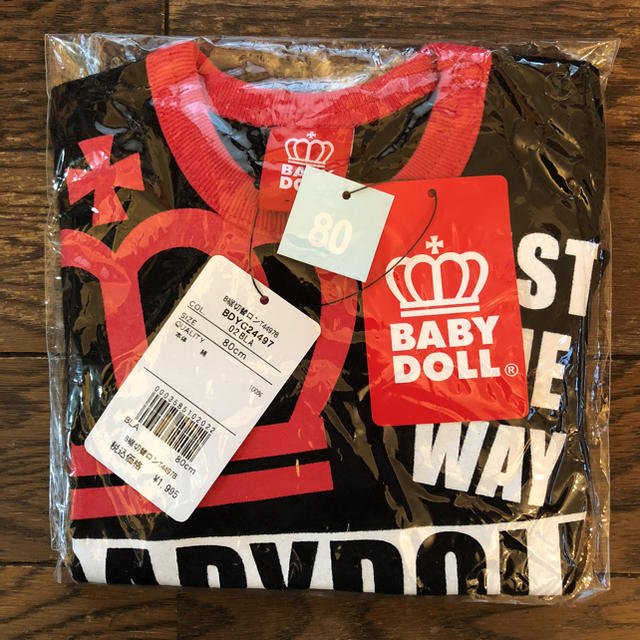 BABYDOLL(ベビードール)のBABY DOLL ロンT(長袖) キッズ/ベビー/マタニティのベビー服(~85cm)(Ｔシャツ)の商品写真