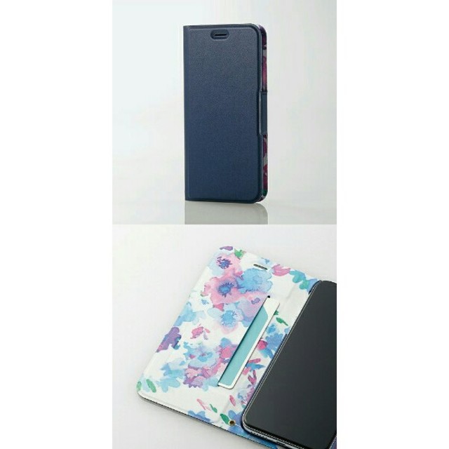 ELECOM(エレコム)のiPhoneXS / X ケース Ultra Slim Flowers　３個 スマホ/家電/カメラのスマホアクセサリー(iPhoneケース)の商品写真