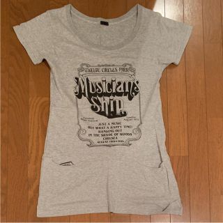 マウジー(moussy)のロゴT ワンピ(ひざ丈ワンピース)