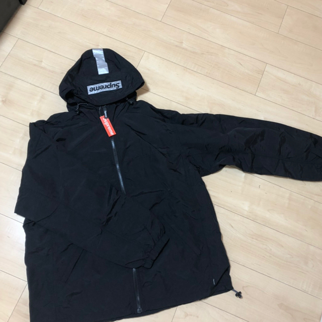 最安値！！supreme zip up jacket black