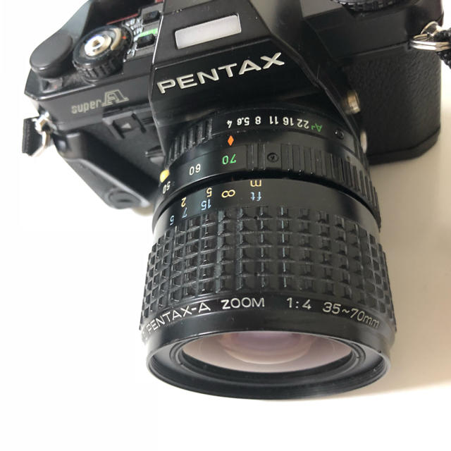 PENTAX(ペンタックス)のPENTAX フィルムカメラ superA スマホ/家電/カメラのカメラ(フィルムカメラ)の商品写真