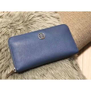 トリーバーチ(Tory Burch)のTORY BURCH ♛ アイスブルー 長財布(財布)