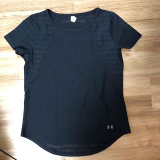 アンダーアーマー(UNDER ARMOUR)のアンダーアーマー、レディースTシャツ黒(Tシャツ(半袖/袖なし))