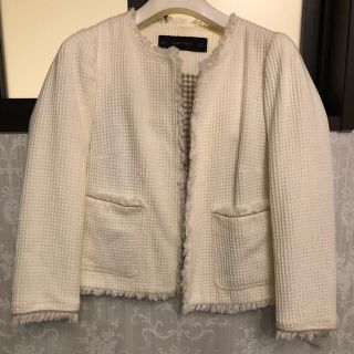 ザラ(ZARA)のZARAジャケット(ノーカラージャケット)