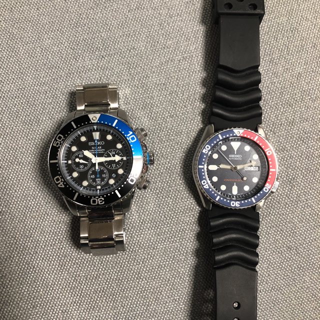 通販の人気商品 SEIKO ダイバーズウォッチ 2本セット