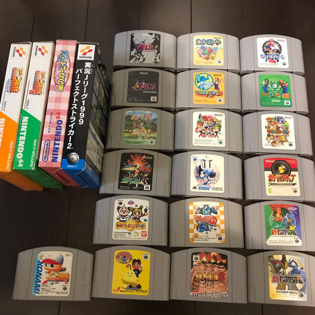 NINTENDO 64(ニンテンドウ64)の任天堂 ニンテンドー64 ソフト23本セット エンタメ/ホビーのゲームソフト/ゲーム機本体(家庭用ゲームソフト)の商品写真