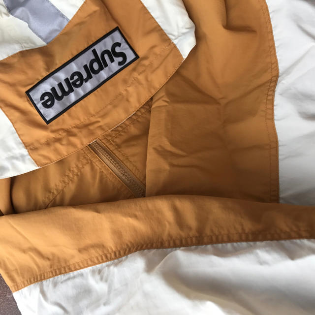 Supreme 2-tone zip up jacket gold M