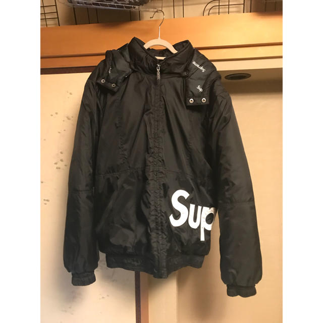 新しい季節 Supreme - supreme サイドロゴ ジャケット ナイロン