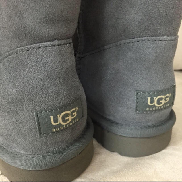 UGG アグ ベイリーボタン  グレー US7 24cm