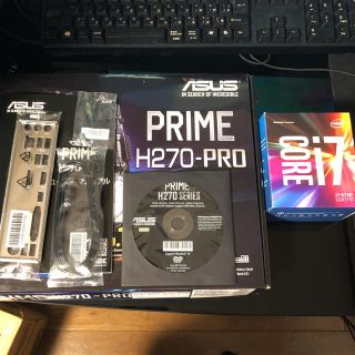 Core i7 6700  ASUS PRIME H270-PRO(PCパーツ)