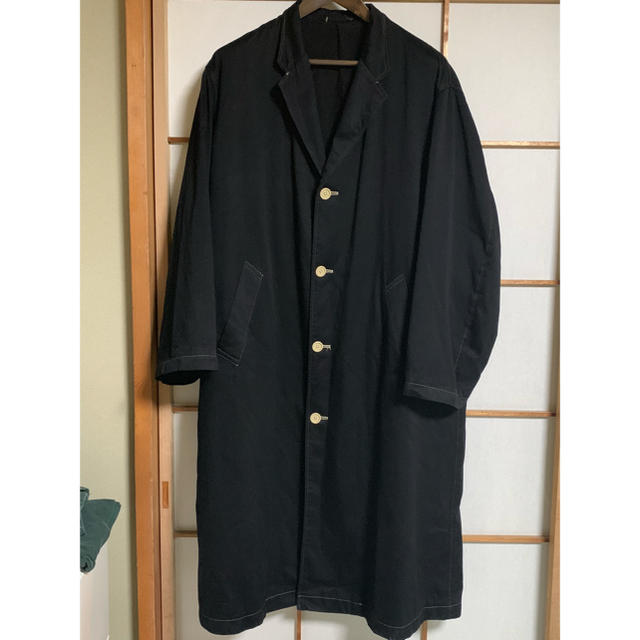 Yohji Yamamoto(ヨウジヤマモト)のヨウジヤマモト コート メンズのジャケット/アウター(チェスターコート)の商品写真