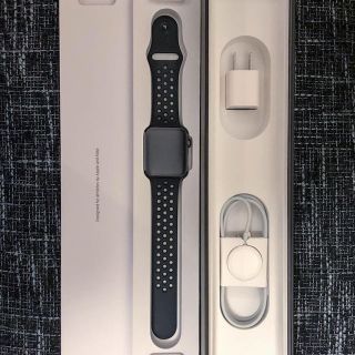 アップルウォッチ(Apple Watch)のApple Watch Series3 GPS+cellar 42mm NIKE(スマートフォン本体)