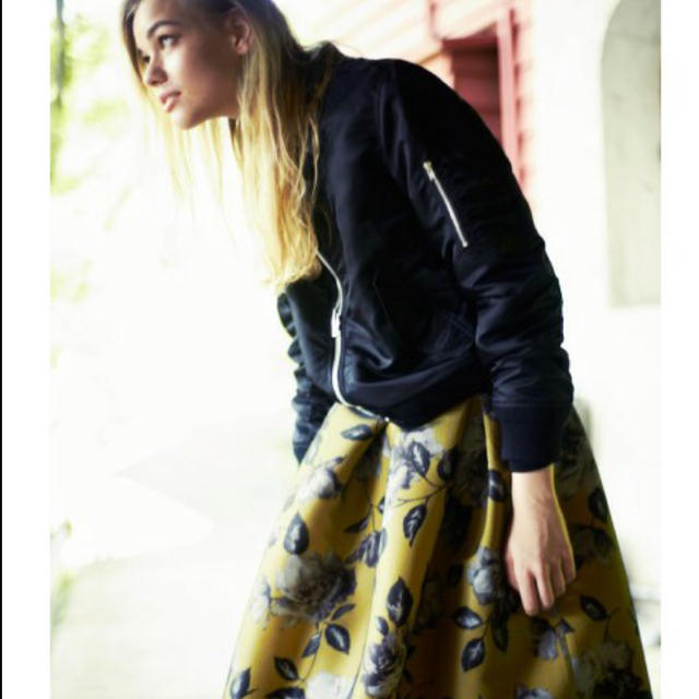FRAY I.D(フレイアイディー)のHARIBO様専用 ローズボンディングスカート レディースのスカート(ひざ丈スカート)の商品写真