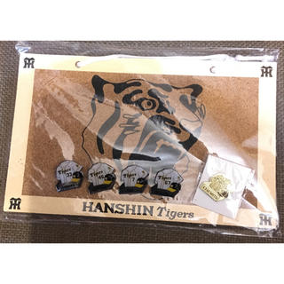ハンシンタイガース(阪神タイガース)の阪神タイガース コルクボード ピンズ セット(記念品/関連グッズ)