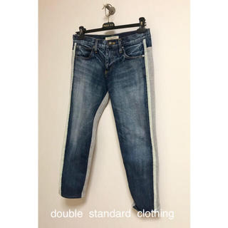 ダブルスタンダードクロージング(DOUBLE STANDARD CLOTHING)のdouble  standard clothing デニム&スエット切り替え36(デニム/ジーンズ)