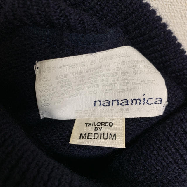 nanamica(ナナミカ)のnanamica タートルネックセーター メンズのトップス(ニット/セーター)の商品写真