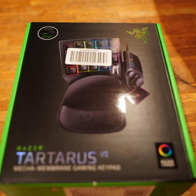 LAZER(レイザー)のRazer Tartarus V2 メカメンブレン 左手用キーパッド  スマホ/家電/カメラのPC/タブレット(PC周辺機器)の商品写真