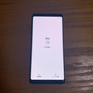 サムスン(SAMSUNG)のGalaxy Note8（SC-01K）白ロム美品(スマートフォン本体)