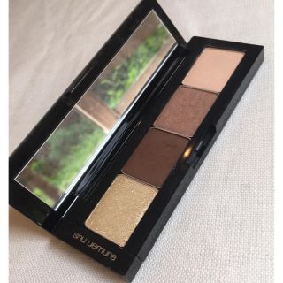 シュウウエムラ(shu uemura)のShu Uemura シュウウエムラ アイシャドウ4色セット(ケース付)(アイシャドウ)