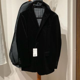 バーバリーブラックレーベル(BURBERRY BLACK LABEL)のBURBERRY BLACK LABEL ベロアジャケット(テーラードジャケット)