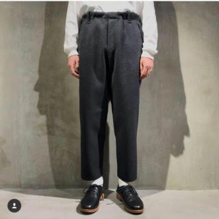 サンシー(SUNSEA)のKさん専用SUNSEA 18aw cut off melton pants(スラックス)