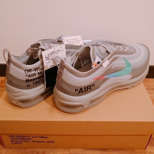 NIKE(ナイキ)の☆期間限定出品☆NIKE The Ten Off White AirMax97 メンズの靴/シューズ(スニーカー)の商品写真