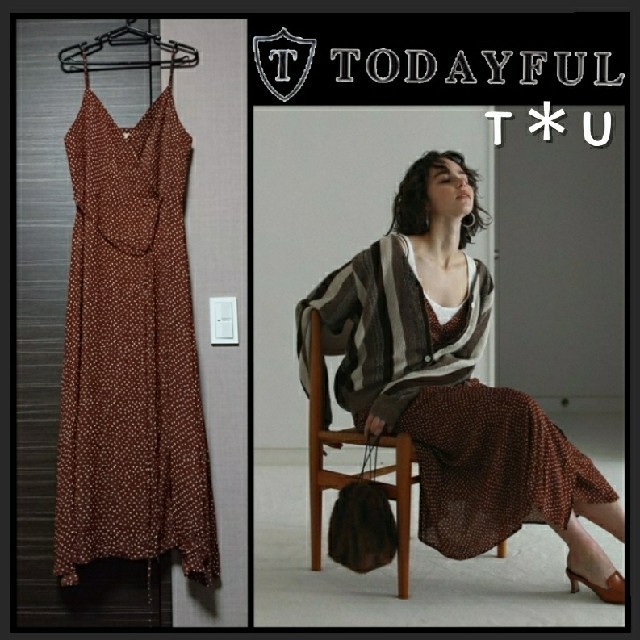 TODAYFUL camisole wraparound dressのサムネイル