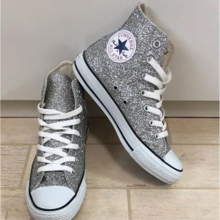 コンバース(CONVERSE)の【専用】コンバース シルバーラメ グリッター(スニーカー)