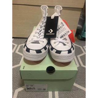 オフホワイト(OFF-WHITE)のOffwhite converse 25.0cm(スニーカー)